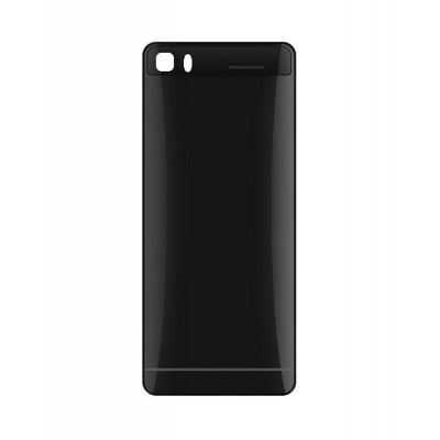 Back Panel Cover For White Cherry Slim Black - Maxbhi.com