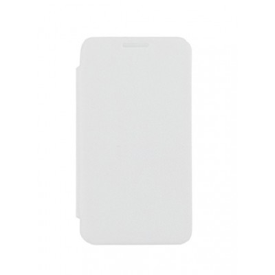 Flip Cover For Ziox Quiq Cosmos 4g White By - Maxbhi.com