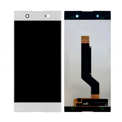 Lcd With Touch Screen For Sony Xperia Xa1 White By - Maxbhi Com