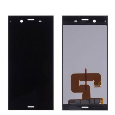 Lcd With Touch Screen For Sony Xperia Xz1 Black By - Maxbhi Com