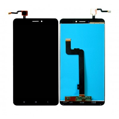 Lcd With Touch Screen For Xiaomi Mi Max 2 Black By - Maxbhi Com