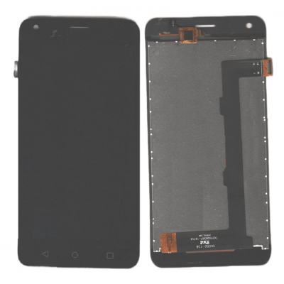 Lcd With Touch Screen For Ziox Astra 4g Black By - Maxbhi Com