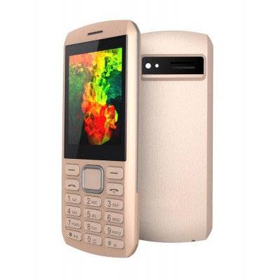 Back Panel Cover For Aqua Mobile Glamour Gold - Maxbhi.com