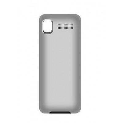 Back Panel Cover For Edge E33 Silver - Maxbhi.com