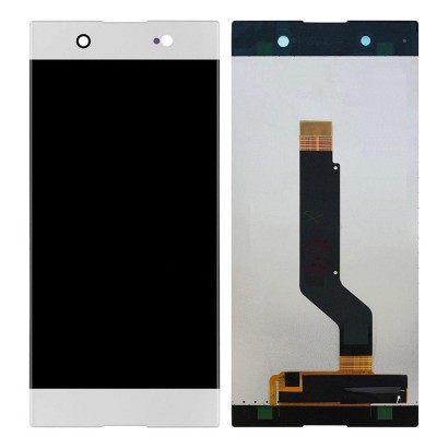 Lcd With Touch Screen For Sony Xperia Xa1 Ultra White By - Maxbhi Com