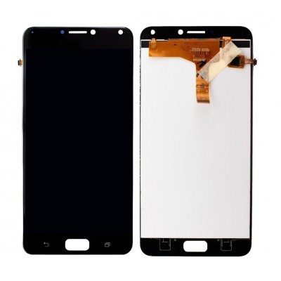 Lcd With Touch Screen For Asus Zenfone 4 Max Black By - Maxbhi Com