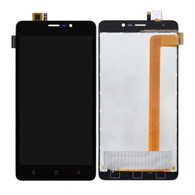 Lcd With Touch Screen For Blackview A8 Max Black By - Maxbhi Com