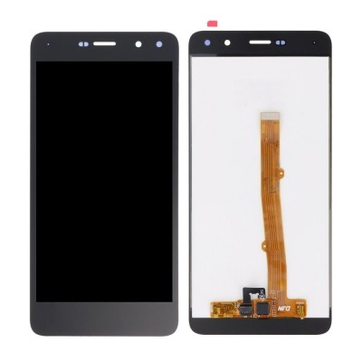 Lcd With Touch Screen For Huawei Y6 2017 Black By - Maxbhi Com