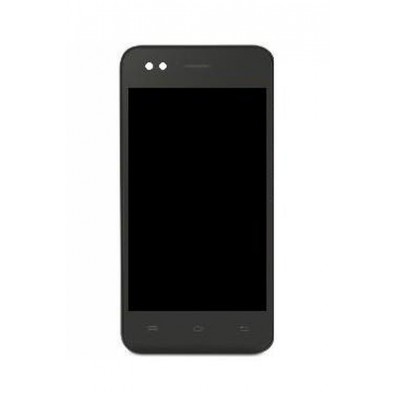 Lcd With Touch Screen For Lava A50 Black By - Maxbhi.com