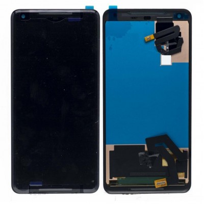 Lcd With Touch Screen For Google Pixel Xl 2 Black By - Maxbhi Com