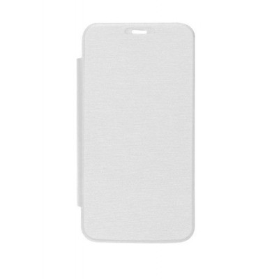 Flip Cover For Celkon Diamond Mega 4g 2gb Ram White By - Maxbhi.com