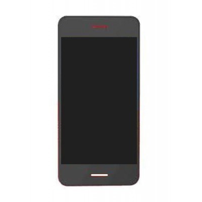 Lcd With Touch Screen For Spice F301 Black By - Maxbhi.com