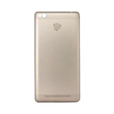 Back Panel Cover For Xiaomi Redmi 3a Gold - Maxbhi.com
