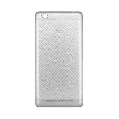 Back Panel Cover For Xiaomi Redmi 3a Grey - Maxbhi.com