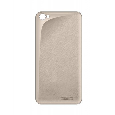 Back Panel Cover For Ziox Quiq Flash 4g Gold - Maxbhi.com