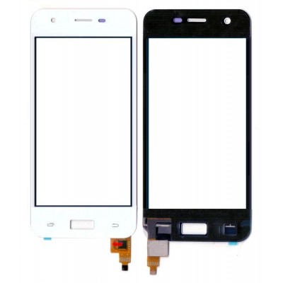 Touch Screen Digitizer For Lyf C451 White By - Maxbhi Com