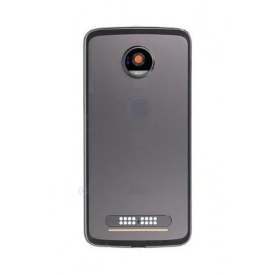 Back Panel Cover For Moto Z2 Play Grey - Maxbhi Com