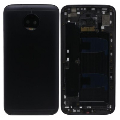 Back Panel Cover For Motorola Moto G5s Plus Black - Maxbhi Com