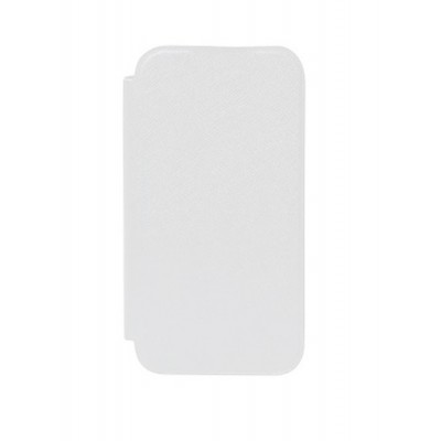Flip Cover For Panasonic P85 White By - Maxbhi.com