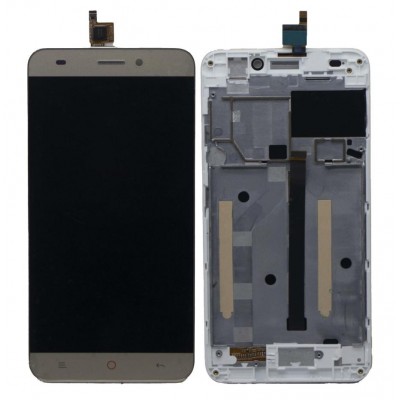 Lcd With Touch Screen For Lyf Water 7s Gold By - Maxbhi Com