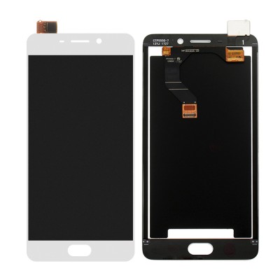 Lcd With Touch Screen For Meizu M6 Note 32gb White By - Maxbhi Com