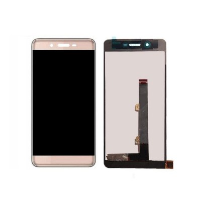 Lcd With Touch Screen For Micromax Evok Power Champagne By - Maxbhi Com