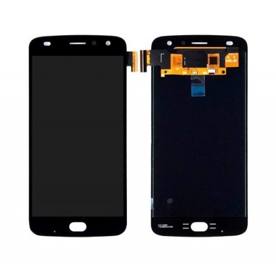 Lcd With Touch Screen For Moto Z2 Play Black By - Maxbhi Com