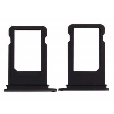 Sim Card Holder Tray For Apple Iphone 7 Black - Maxbhi Com