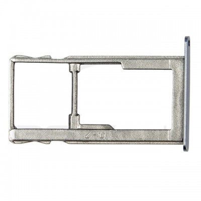 Sim Card Holder Tray For Lenovo K6 Note 3gb Ram Black - Maxbhi Com