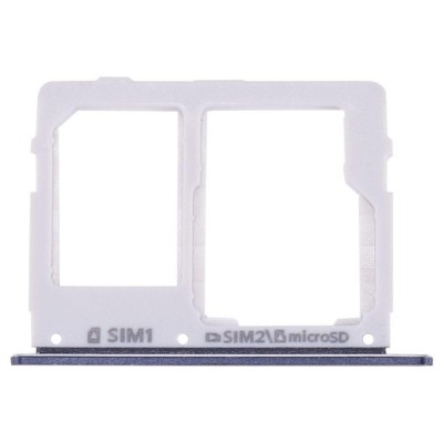 Sim Card Holder Tray For Samsung Galaxy C7 Pro Black - Maxbhi Com