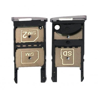 Sim Card Holder Tray For Moto Z2 Play Black - Maxbhi Com