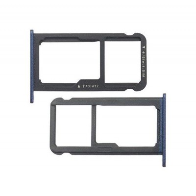 Sim Card Holder Tray For Huawei P8 Lite 2017 Blue - Maxbhi Com