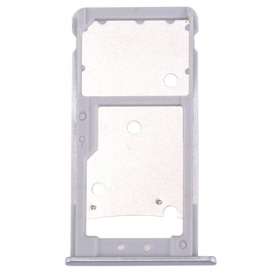Sim Card Holder Tray For Huawei Enjoy 7 Plus Silver - Maxbhi Com