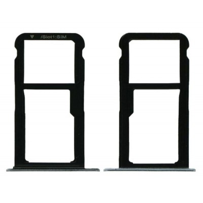 Sim Card Holder Tray For Huawei Y5 2017 Grey - Maxbhi Com