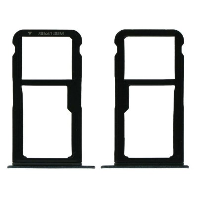 Sim Card Holder Tray For Huawei Y6 2017 Grey - Maxbhi Com