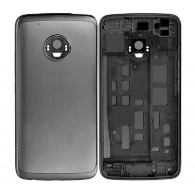 Back Panel Cover For Moto G5 Plus 32gb Grey - Maxbhi Com