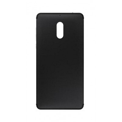 Back Panel Cover For Nokia 6 Black - Maxbhi.com