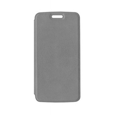 Flip Cover For Moto G5 Plus 32gb Grey By - Maxbhi.com
