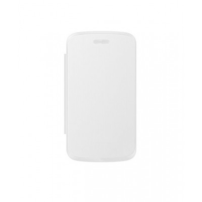 Flip Cover For Mtech Ace 4g White By - Maxbhi.com
