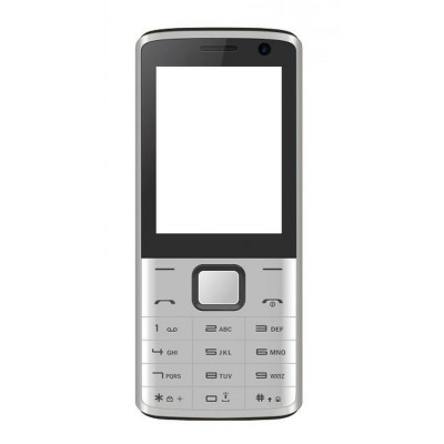 Full Body Housing For Mtech Snap Silver - Maxbhi.com