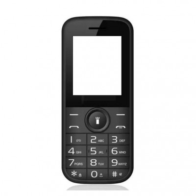 Full Body Housing For Peace P4 Black - Maxbhi Com