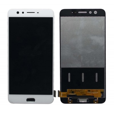 Lcd With Touch Screen For Oppo F3 Plus White By - Maxbhi Com