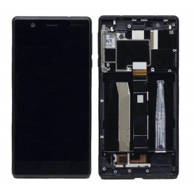 Lcd With Touch Screen For Nokia 3 Black By - Maxbhi Com