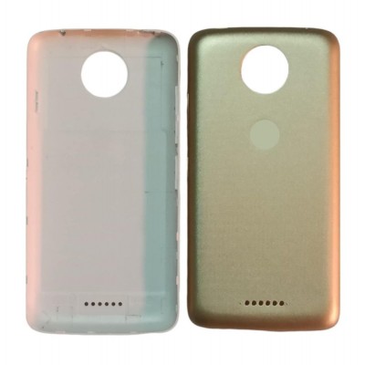 Back Panel Cover For Moto C Plus Gold - Maxbhi Com