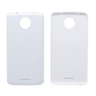 Back Panel Cover For Moto C White - Maxbhi Com