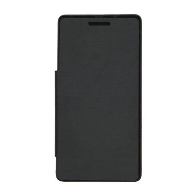 Flip Cover For Micromax Canvas 2 2017 Black By - Maxbhi.com