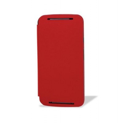 Flip Cover For Moto C Cherry By - Maxbhi.com