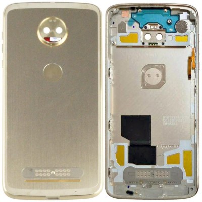 Full Body Housing For Moto Z2 Force White - Maxbhi Com