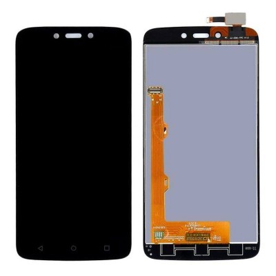 Lcd With Touch Screen For Moto C Plus White By - Maxbhi Com