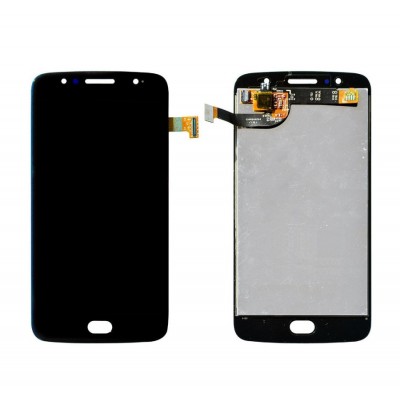 Lcd With Touch Screen For Moto G5s Black By - Maxbhi Com